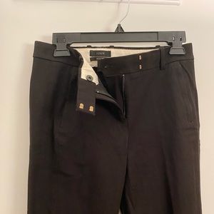J crew Maddie slack pants - black